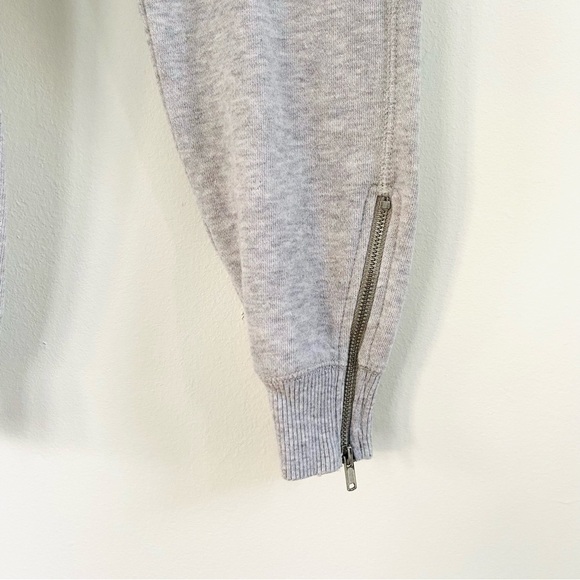 Aerie Gray Tapered Leg Joggers with Zip Detail - Size XS - Picture 2 of 5